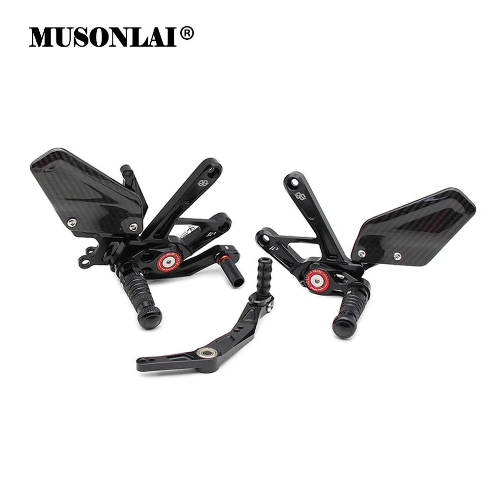 Yamaha R1 / R1M adjustable rearsets — supplier photo