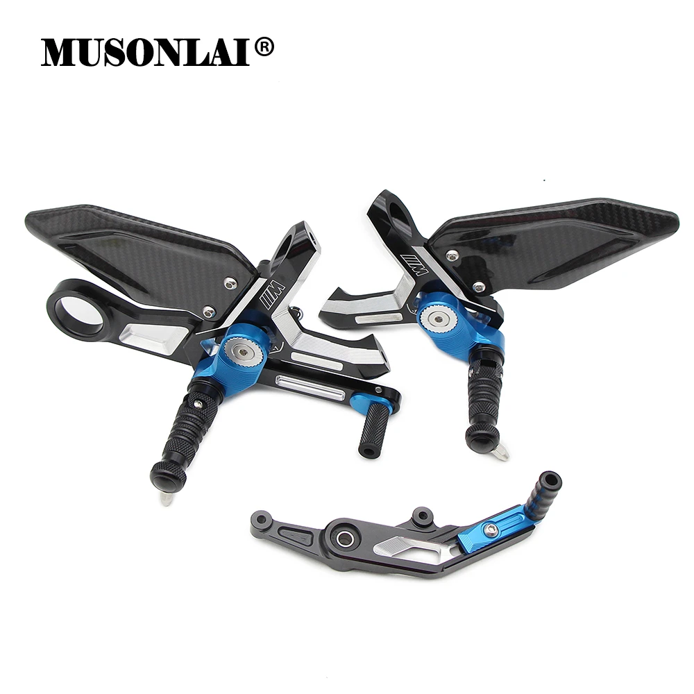 BMW S1000RR 2019-2023 adjustable rearsets — supplier photo