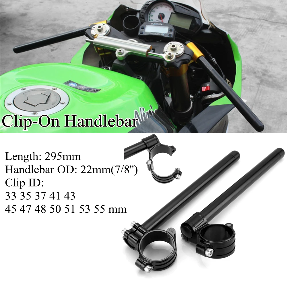Adjustable clip-ons - multi-diameter — supplier photo